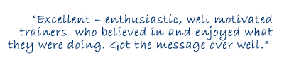 Client testimonials